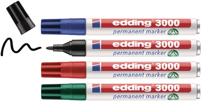 EDDING Permanentmarker-Set edding 3000