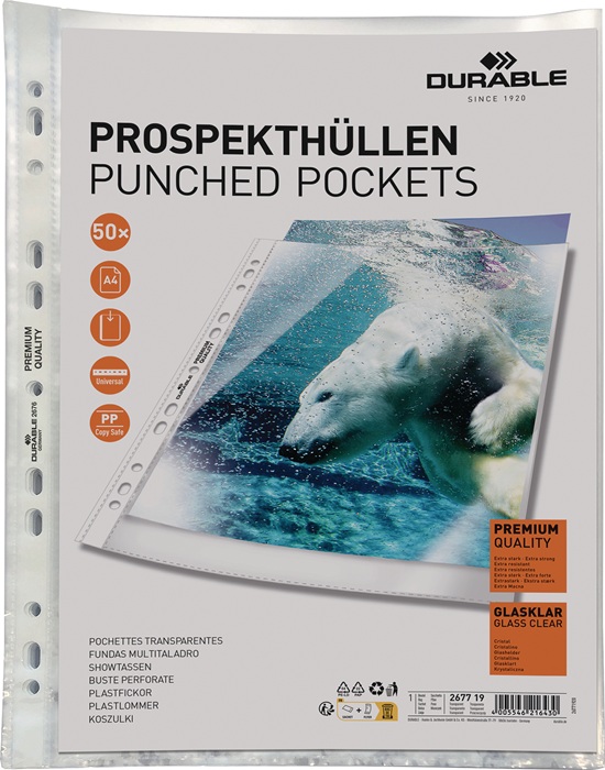 DURABLE Prospekthülle PREMIUM