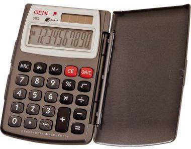 GENIE Taschenrechner GENIE® 520 1 x 10-stellig grau