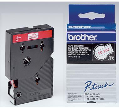 [9199100694] BROTHER Schriftbandkassette Brother P-touch TC-202 12 mm x 7,7 m (B