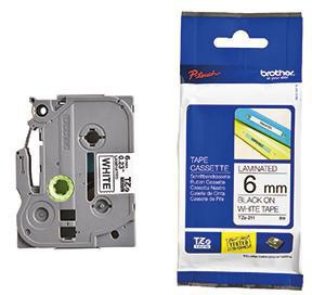 [9199100714] BROTHER Schriftbandkassette Brother P-touch TZe-211 6 mm x 8 m (B x