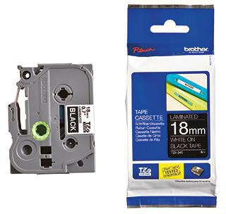 [9199100730] BROTHER Schriftbandkassette Brother P-touch TZe-345 18 mm x 8 m (B x