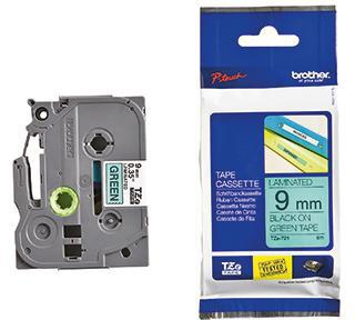 [9199100746] BROTHER Schriftbandkassette Brother P-touch TZe-721 9 mm x 8 m (B x
