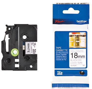 [9199100755] BROTHER Schriftbandkassette Brother P-touch TZe-N241 18 mm x 8 m (B