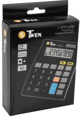 [9199100800] TWEN Tischrechner TWEN J 1010 Solar 112 x 40 x 144 mm (B x