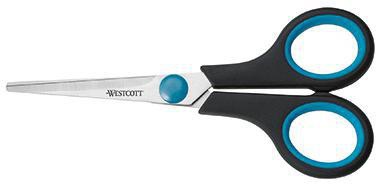 WESTCOTT Universalschere Westcott Easy Grip 140mm Rechtshänder
