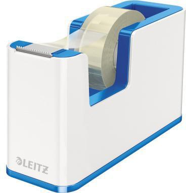 [9199102129] LEITZ Tischabroller Leitz WOW Duo Colour 19 mm x 33 m (B x (blau/weiß)