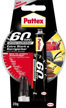 PATTEX Alleskleber Pattex 60 sec. nicht auswaschbar nicht