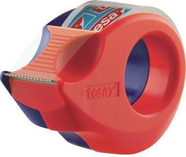 [9199102458] TESA Handabroller tesa® Mini nachfüllbar inkl. 1 Rolle (rot/blau)