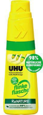[9199102583] UHU Alleskleber UHU® flinke Flasche ReNATURE auswaschbar (40 g)
