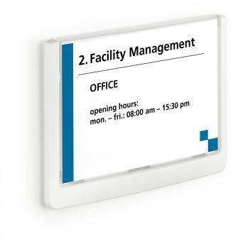 DURABLE Türschild DURABLE CLICK SIGN 149 x 105,5 mm (B x