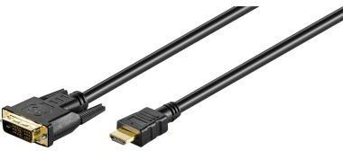 GOOBAY HDMI Kabel Goobay® HDMI-Stecker/DVI-D-Stecker 2m
