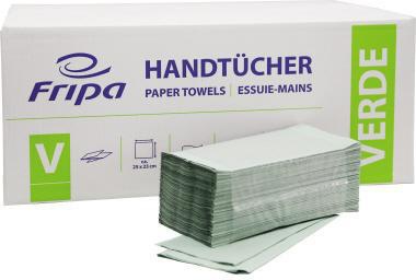 [9199105099] FRIPA Papierhandtuch Fripa Verde 25 x 23 cm (B x L) Papier