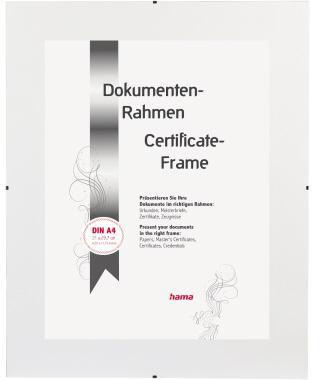 [9199105218] HAMA Bilderrahmen Hama Clip-Fix 21 x 29,7 cm (B x H) 15