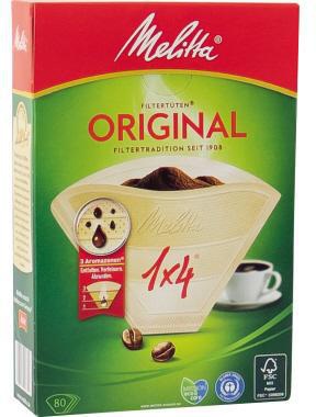 [9199105545] MELITTA Kaffeefilter Melitta Original 1x4 Papier