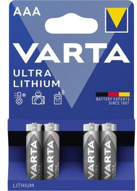 VARTA Batterie Varta Ultra Lithium AAA/Micro FR10G445