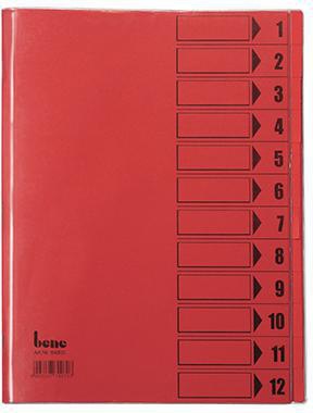 BENE Ordnungsmappe Bene DIN A4 230g/m² Farbe:
