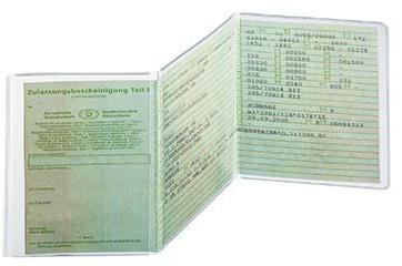 DURABLE Ausweishülle DURABLE Polypropylen transparent