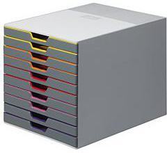 [9199106679] DURABLE Schubladenbox DURABLE VARICOLOR® 10 10 Schubladen DIN