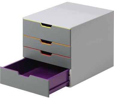 [9199106680] DURABLE Schubladenbox DURABLE VARICOLOR® 4 4 Schubladen DIN A4