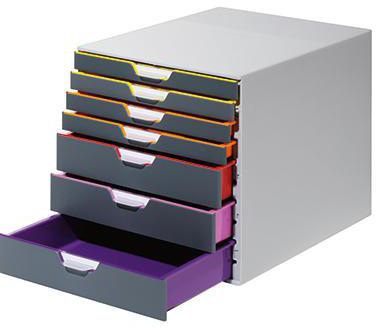 [9199106682] DURABLE Schubladenbox DURABLE VARICOLOR® 7 7 Schubladen DIN A4