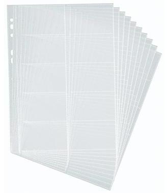 DURABLE Visitenkartenhülle DURABLE Polypropylen transparent 10