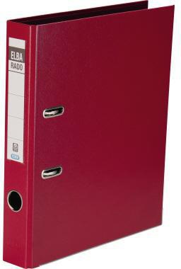 [9199106781] ELBA Ordner ELBA rado plast 50mm DIN A4 Werkstoff: (rot)
