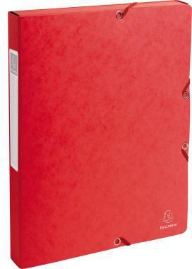 [9199106912] EXACOMPTA Heftbox Exacompta 25 x 32 cm (B x H) DIN A4 25mm (rot)
