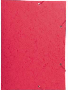 [9199106947] EXACOMPTA Sammelmappe Exacompta DIN A3 600g/m² Colorspankarton (rot)
