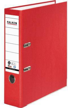 [9199107049] FALKEN Ordner Falken Recycolor 80mm DIN A4 Werkstoff: (rot)