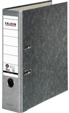 [9199107083] FALKEN Ordner Falken 80mm DIN A4 Werkstoff: Pappe (grau)