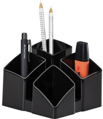 [9199107333] HAN Stifteköcher HAN SCALA 12,5 x 10 x 12,5 cm (B x H x (schwarz)
