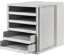 HAN Schubladenbox HAN SCHRANK-SET 5 Schubladen DIN A4