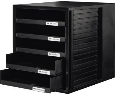 [9199107339] HAN Schubladenbox HAN SCHRANK-SET 5 Schubladen DIN A4