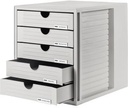 HAN Schubladenbox HAN SYSTEMBOX 5 Schubladen DIN C4