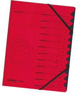 HERLITZ Ordnungsmappe Herlitz Qualitiy DIN A4 355g/m² Karton