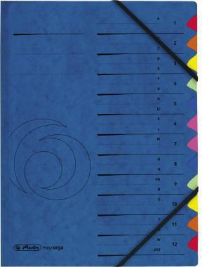 HERLITZ Ordnungsmappe Herlitz Qualitiy DIN A4 255g/m² Karton