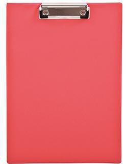 [9199107684] NEUTRALWARE Klemmbrett 23,6 x 32,1 cm (B x H) DIN A4 (rot)