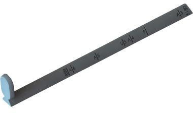 [9199107701] LEITZ Anschlagschiene Leitz Leitz Locher 5180 Kunststoff ABS
