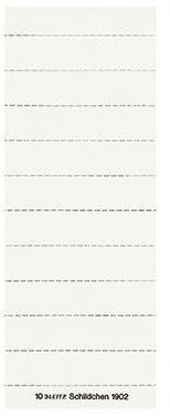 LEITZ Beschriftungsschild Leitz ALPHA® 60 x 14 mm (B x H) Karton