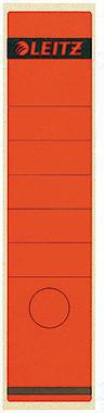 [9199108082] LEITZ Ordnerrückenetikett Leitz breit/lang 61,5 x 285 mm (B x H) (rot)