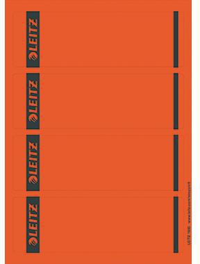 [9199108105] LEITZ Ordnerrückenetikett Leitz breit/kurz 61,5 x 192 mm (B x H) (rot)