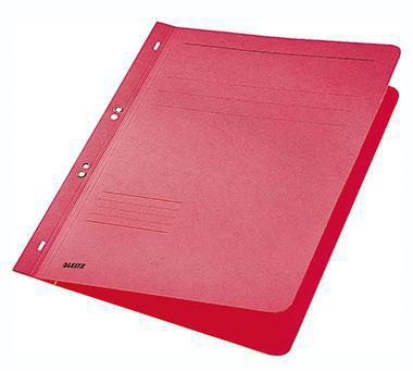 [9199108163] LEITZ Ösenhefter Leitz DIN A4 250g/m² Manilakarton (rot)