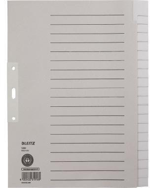 LEITZ Ordnerregister Leitz DIN A4 Überbreite blanko