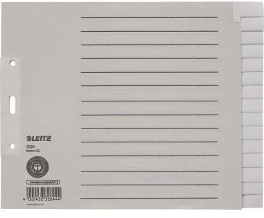 LEITZ Ordnerregister Leitz DIN A4 Überbreite blanko