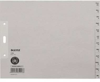 LEITZ Monatsregister Leitz 24 x 20 cm (B x H) DIN A4