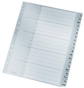 LEITZ A-Z Register Leitz DIN A4 Überbreite Polypropylen