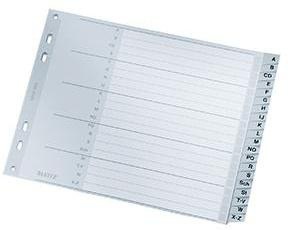 LEITZ A-Z Register Leitz DIN A4 Überbreite Polypropylen