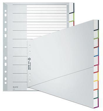 LEITZ Ordnerregister Leitz DIN A4 Überbreite blanko