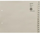LEITZ A-Z Register Leitz DIN A4 Überbreite Tauenpapier